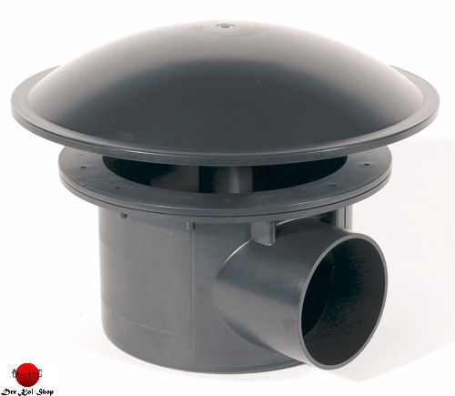 Teich Bodenablauf mit Kammer (aus ABS, PVC oder GFK Kunststoff), Der
