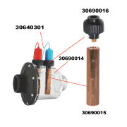 Kupplung für Kupfer Elektrode