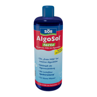 Söll AlgoSol® forte - Die schnelle Hilfe bei Algen-Blüten im Teich