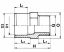 PVC Reduziernippel von 50/63 bis 110 mm, Außengewinde 1 bis 4"