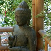 Stehender Buddha, Rad der Lehre drehend, Höhe 111 -...