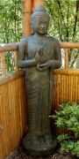 Stehender Buddha, Rad der Lehre drehend, Höhe 50 cm