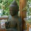 Stehender Buddha, Rad der Lehre drehend, Höhe 50 cm