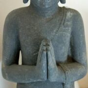 Sitzender Buddha, Begrüßungshaltung, Höhe 45 cm