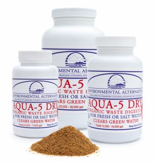 Aqua-5 Dry 70 bis 280 g ausreichend für bis zu 150.000 Liter